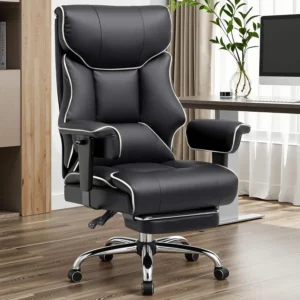 400LB Big & Tall Leather Executive Office Chair