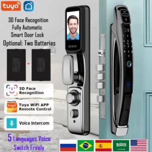 Face Recognition Smart Door Lock With Camera