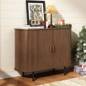 40" Modern Sideboard Buffet Cabinet with Storage